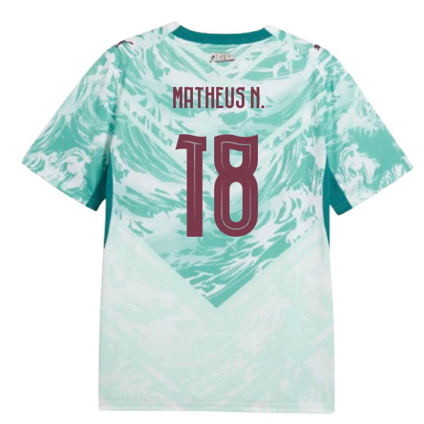 2026-2027 Portugal Away Shirt (Matheus N. 18)-SoccerKits Hub | Buy Soccer Jerseys Online